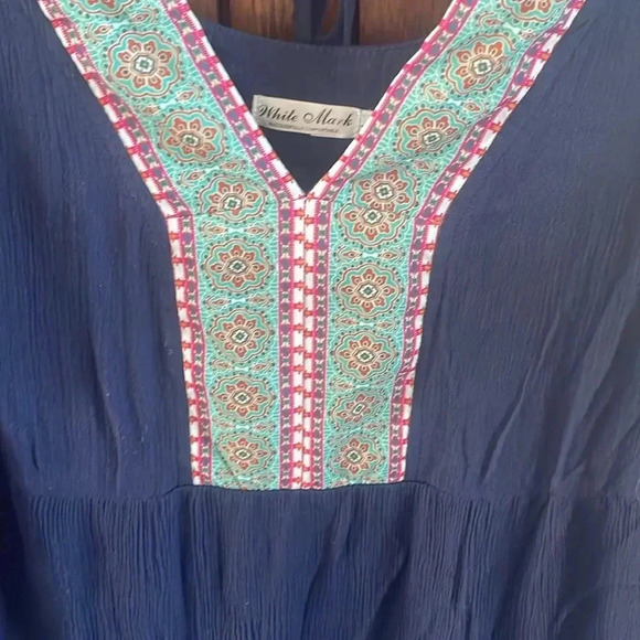 White Mark Midi Dress - Picture 2 of 4